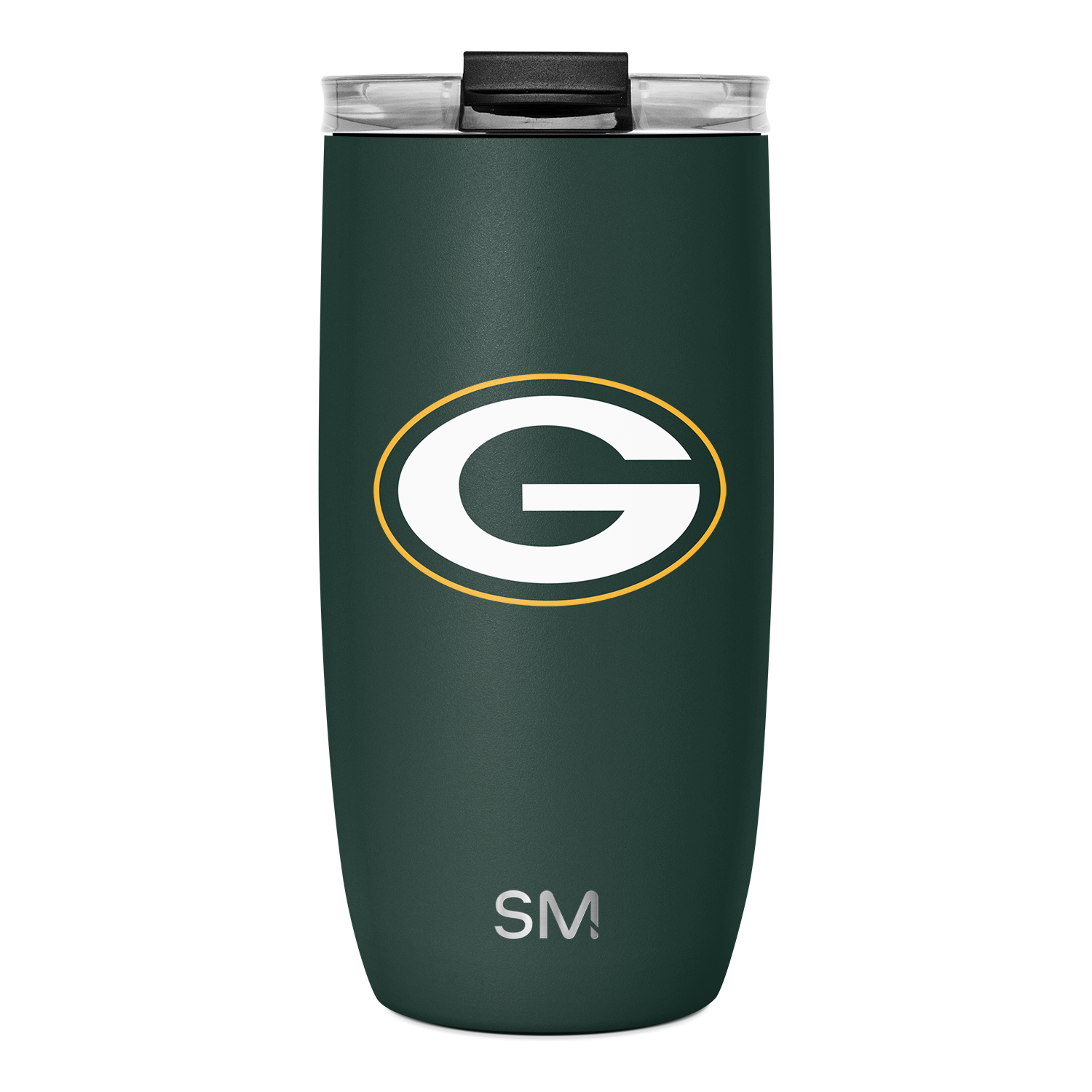 NFL Voyager Tumbler with Clear Flip Lid & Straw