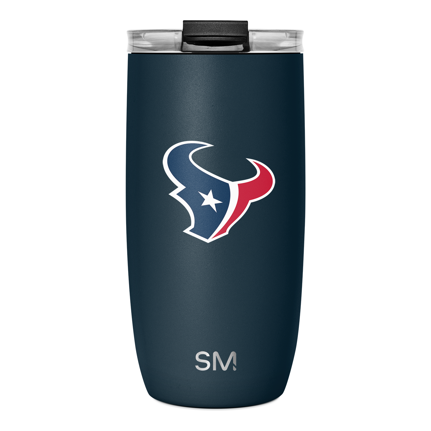 NFL Voyager Tumbler with Clear Flip Lid & Straw