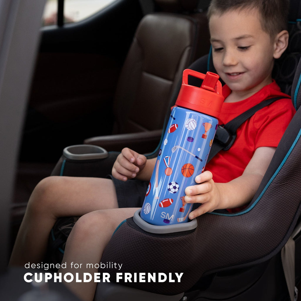 Summit Water Bottle with Straw Lid